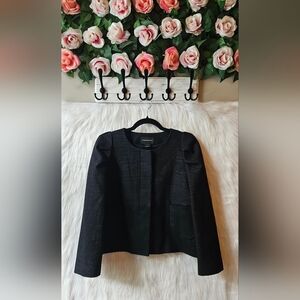 Club Monaco European Cut Cropped Knit Jacket (NWOT)